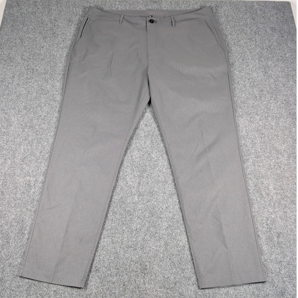Public Rec Dealmaker Chino+ Pant Mens 40/30 Gray Performance Casual - Picture 2 of 8